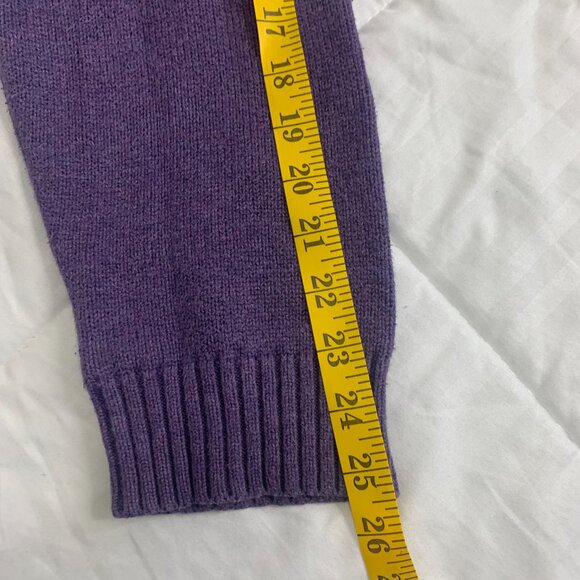 Ralph Lauren Polo Men's 1/3 Zip Cotton Sweater – Purple – XXL - Picture 10 of 15